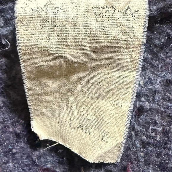 Carhartt Blanket Lined Duck Chore Coat Beige Canvas Work Jacket Mens XL - Picture 6 of 7